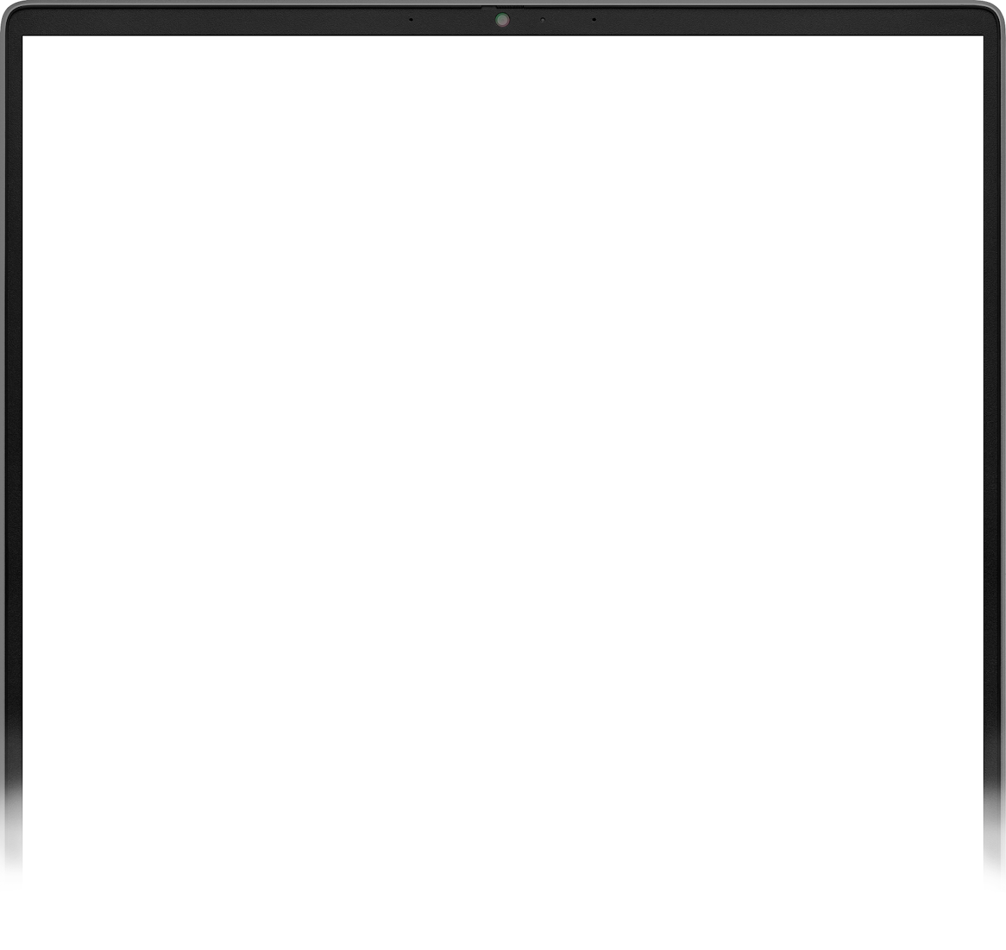 As you scroll, the device screen expands until disappearing.