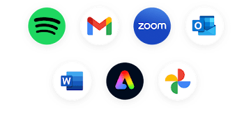 Image with various app logos